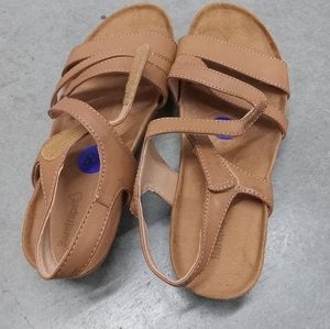 BareTraps Faux Leather Sandals